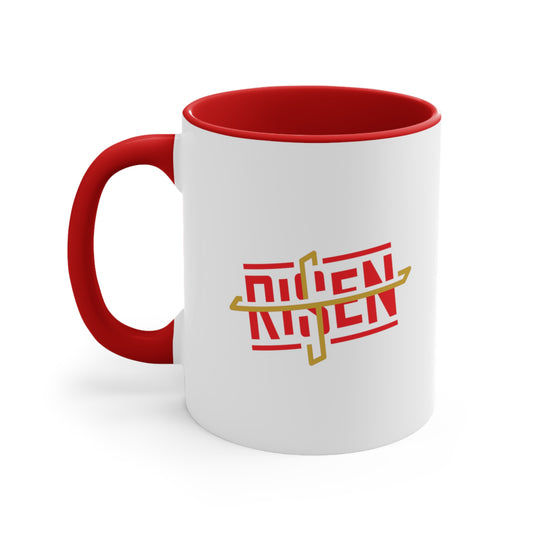 Risen Red - Accent Coffee Mug, 11oz