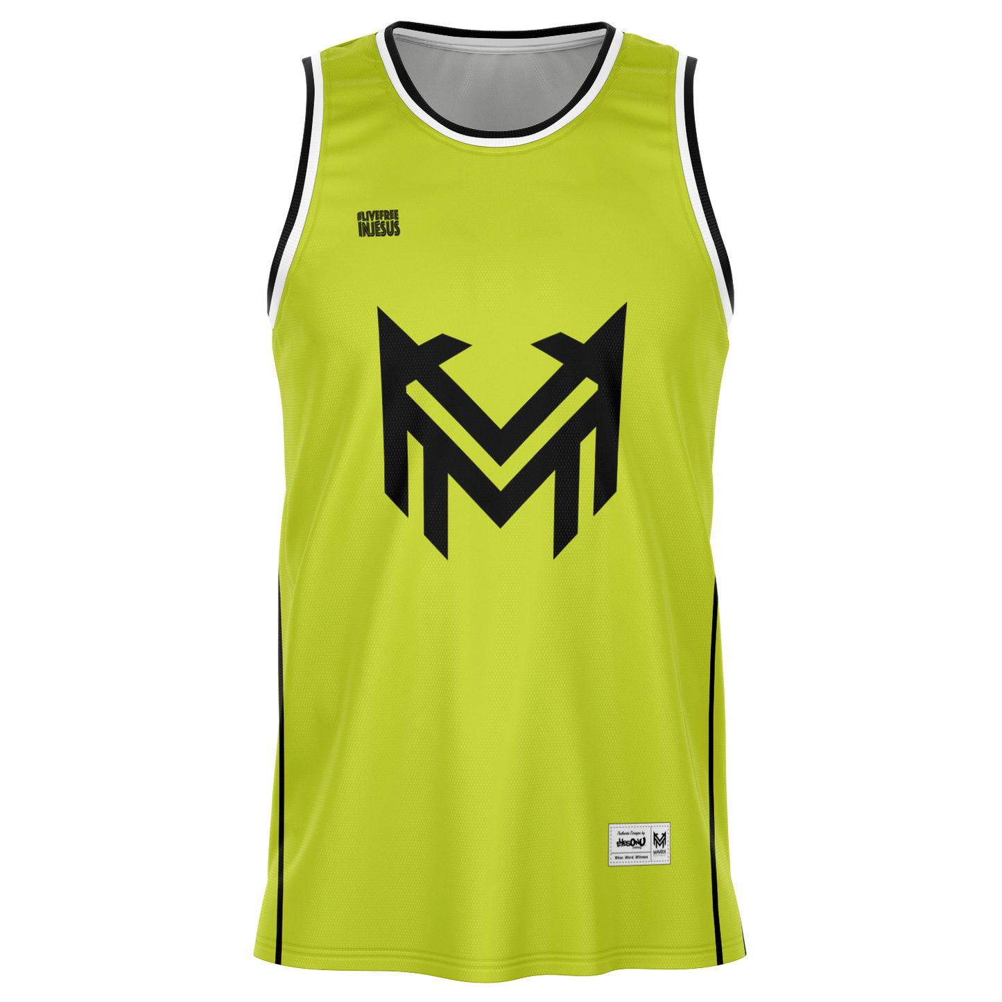 Mavrix Team Volt - Basketball Jersey