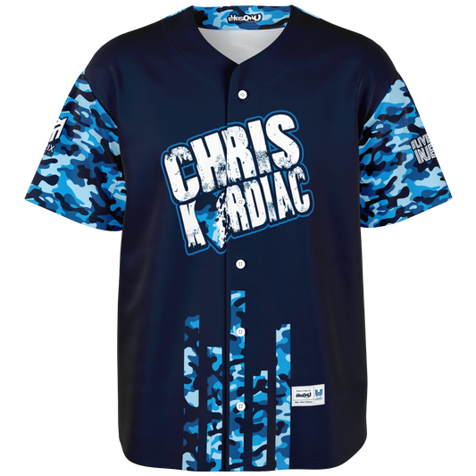 Mavrix Chris Kardiac Blue Camo Baseball Jersey – Eyes On You Clothing