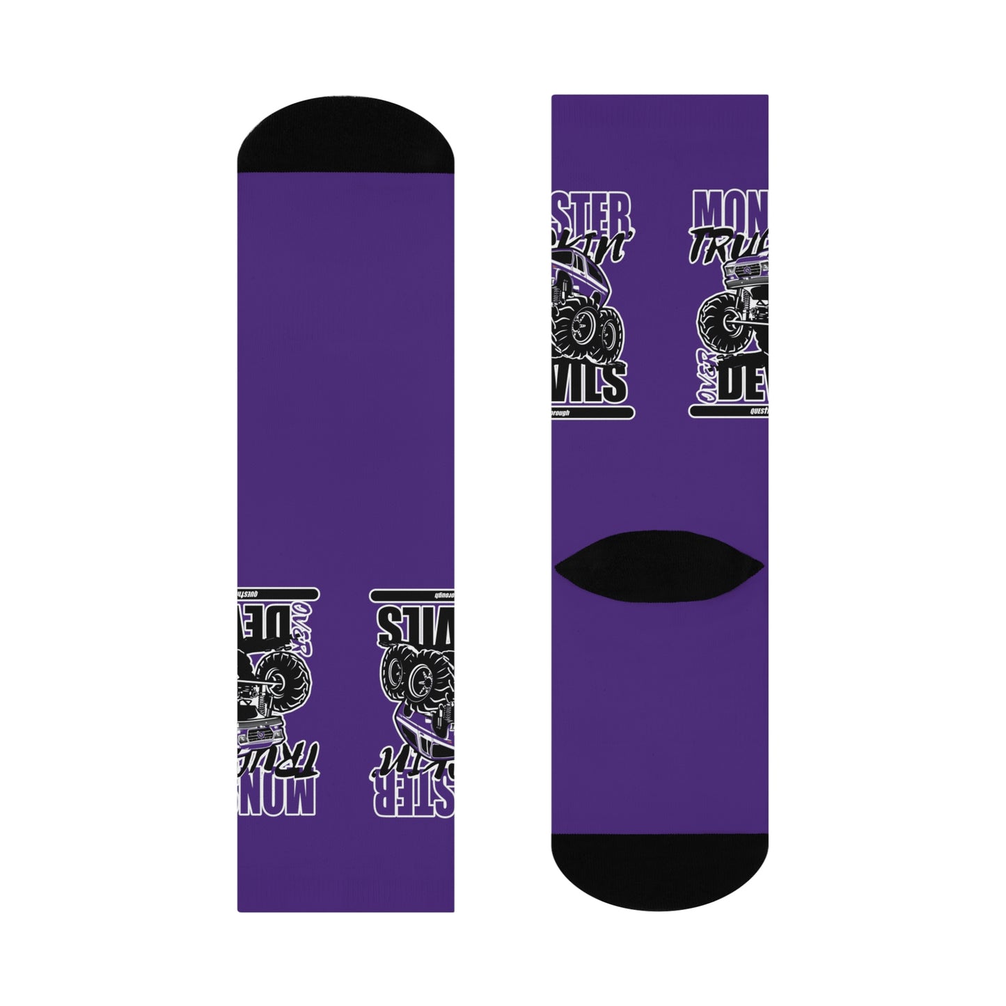 Bars - Monster Truckin' DTG Crew Socks