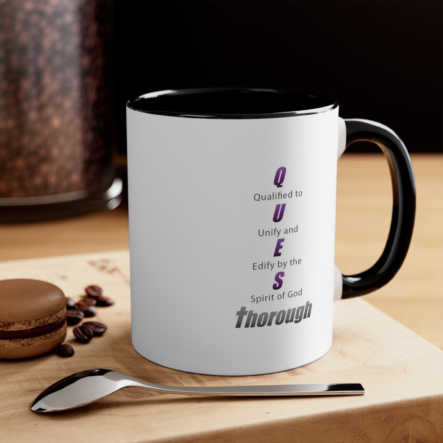QuesThorough Signature - Accent Coffee Mug, 11oz