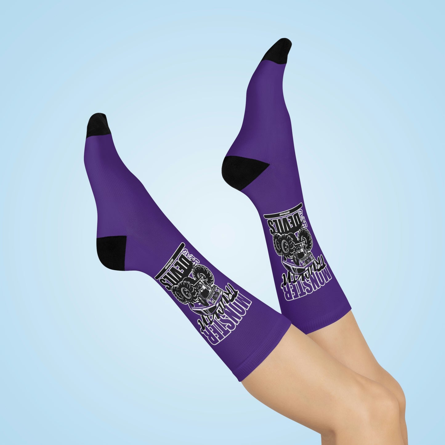 Bars - Monster Truckin' DTG Crew Socks