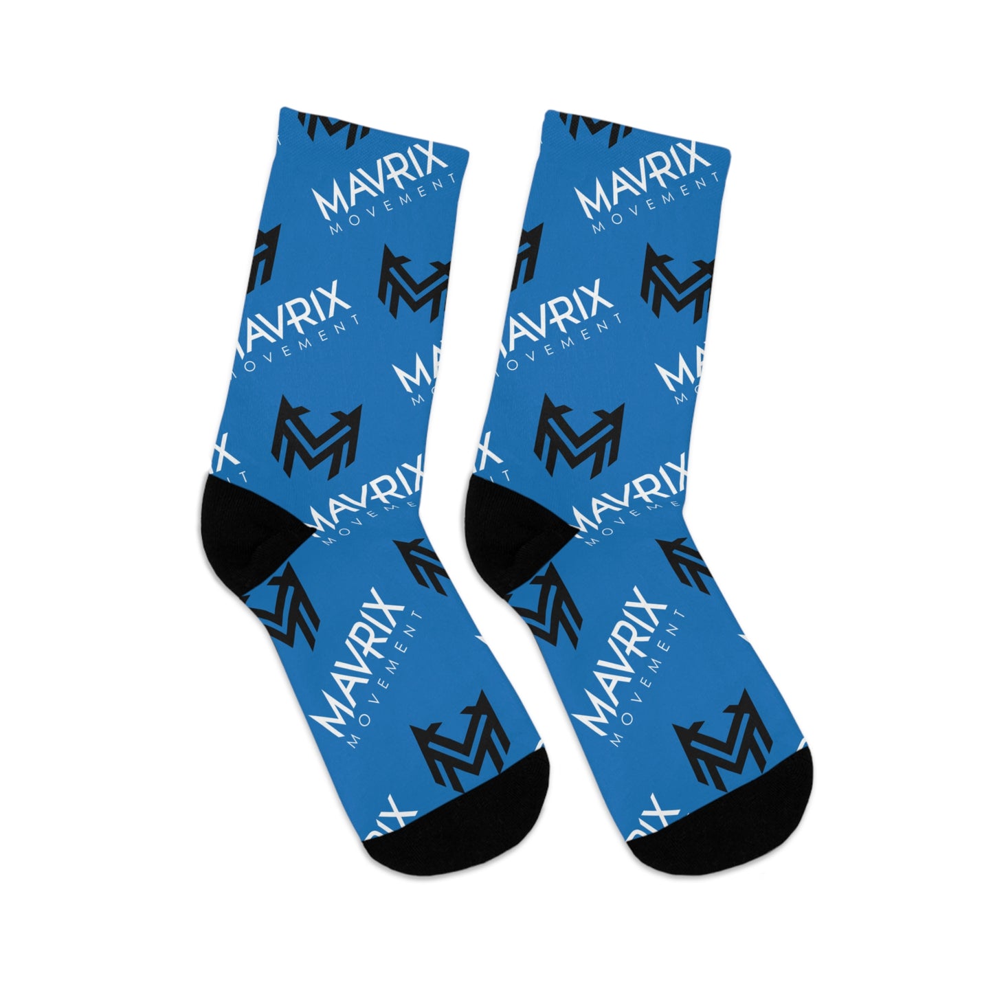 Mavrix Logos Blue Socks