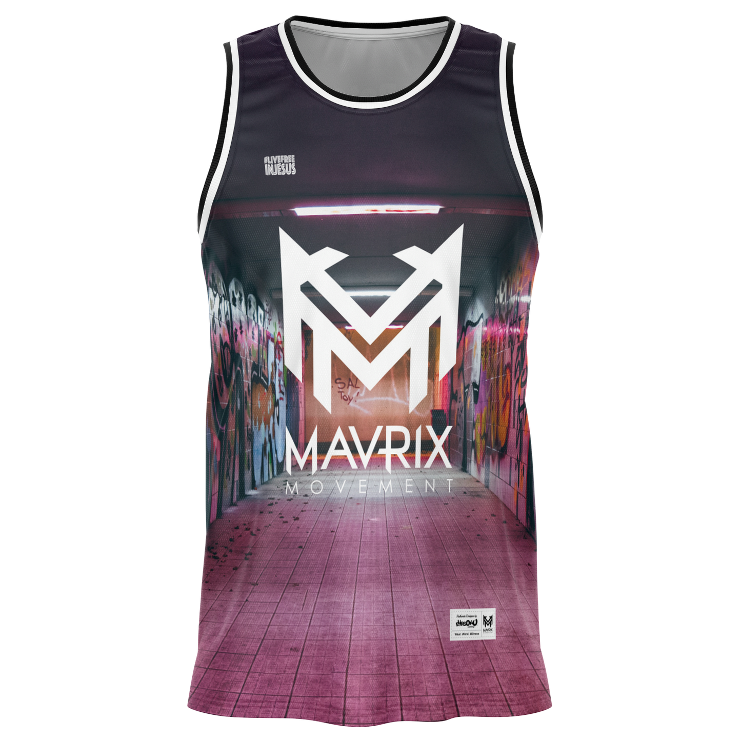 Mavrix Graffiti - Basketball Jersey