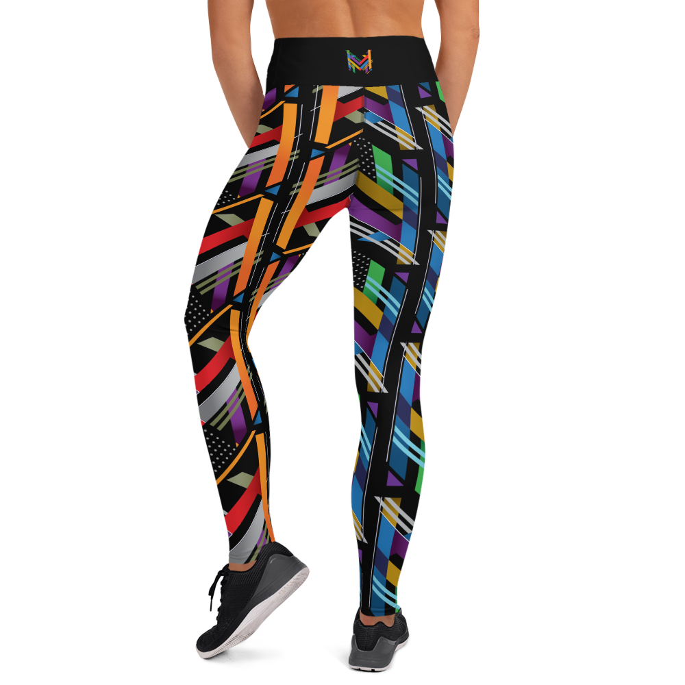 Mavrix Gradient Logo Yoga Leggings