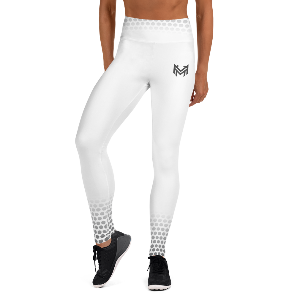 Mavrix White Dots Yoga Leggings