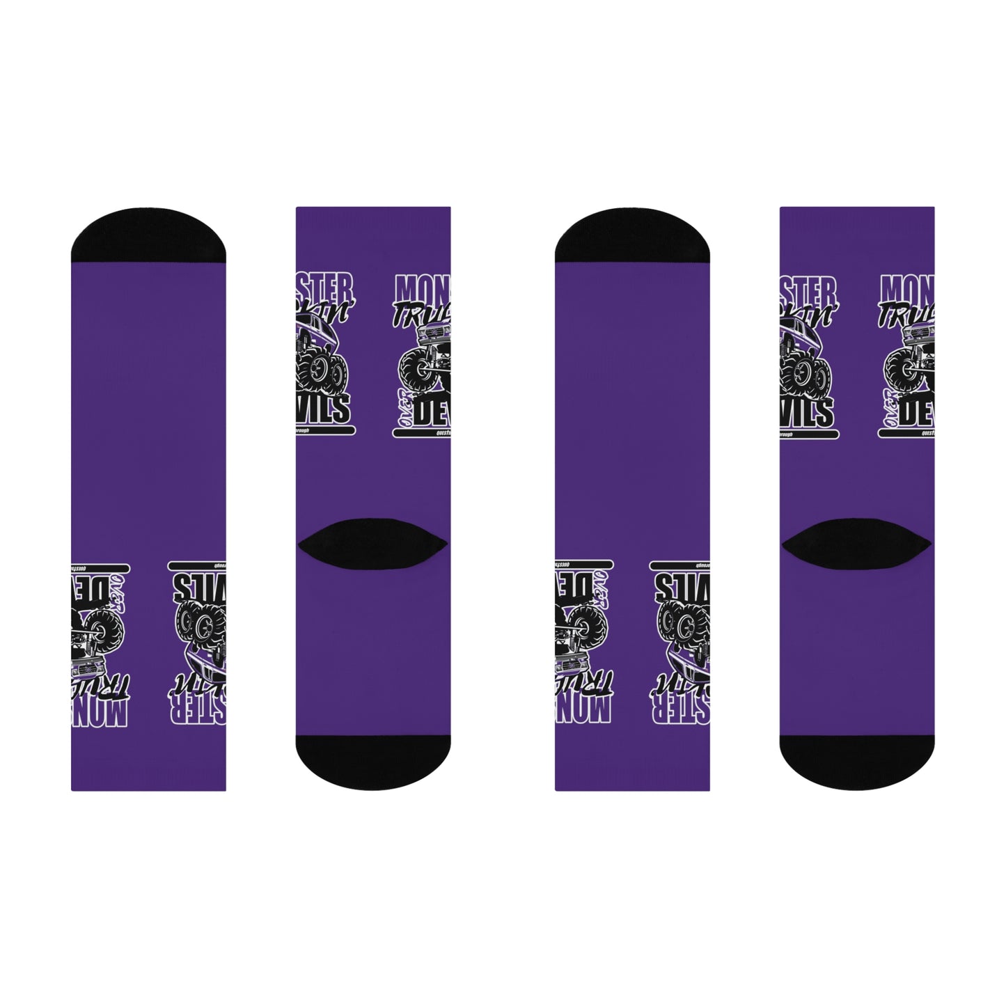 Bars - Monster Truckin' DTG Crew Socks