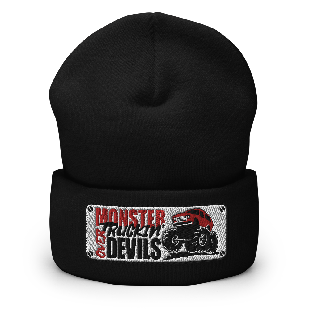 Bars - Monster Truckin' (Red) Cuffed Beanie (5 colors)