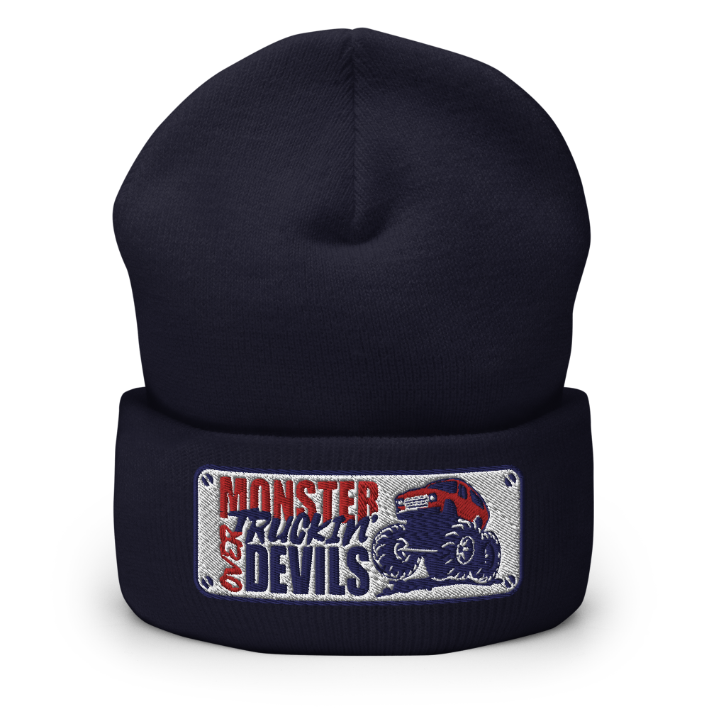 Bars - Monster Truckin' (Red) Cuffed Beanie (5 colors)