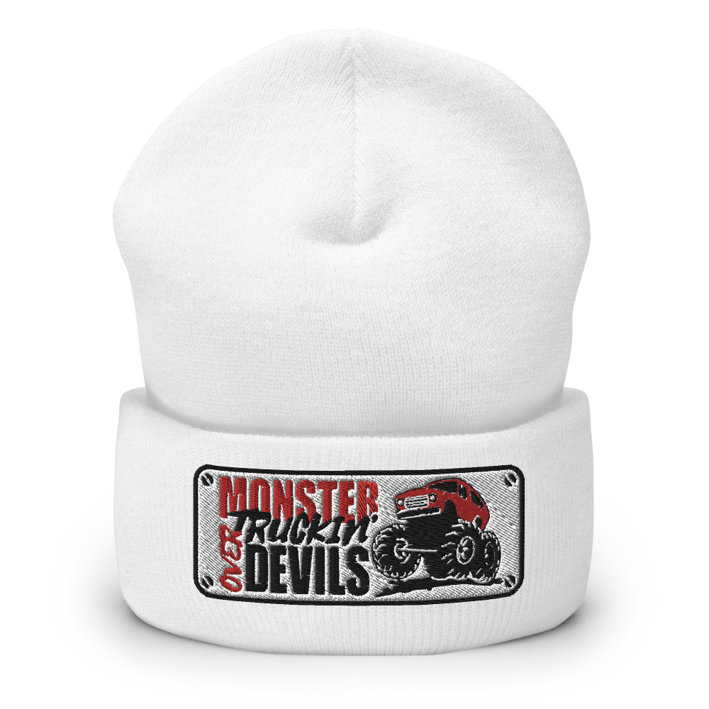 Bars - Monster Truckin' (Red) Cuffed Beanie (5 colors)