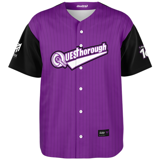 QuesThorough Baseball Jersey (purplePE)