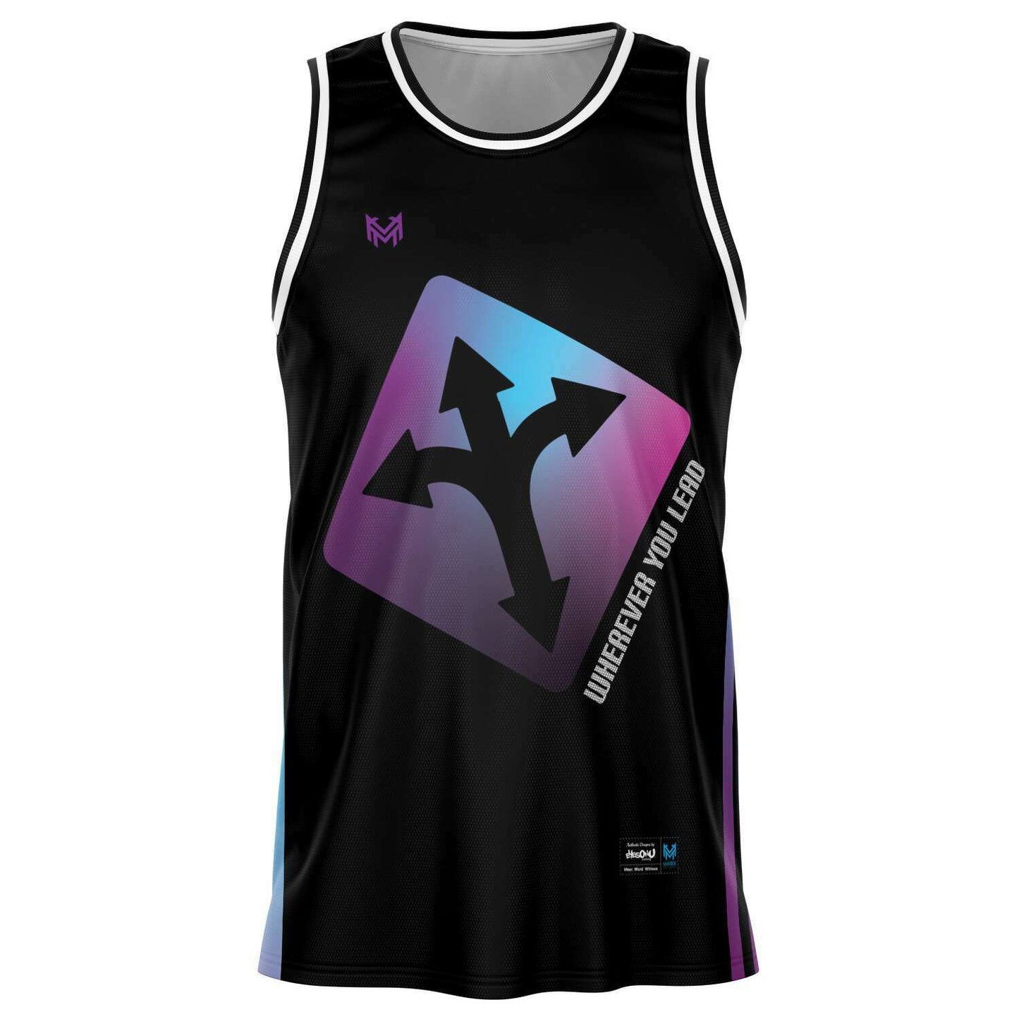 Mavrix Wherever You Lead - Basketball Jersey