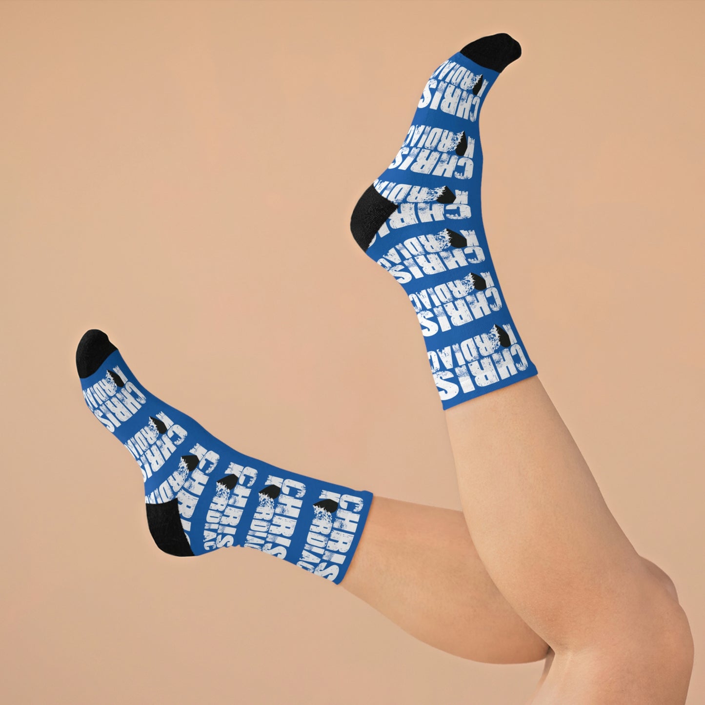 Chris Kardiac Blue Socks