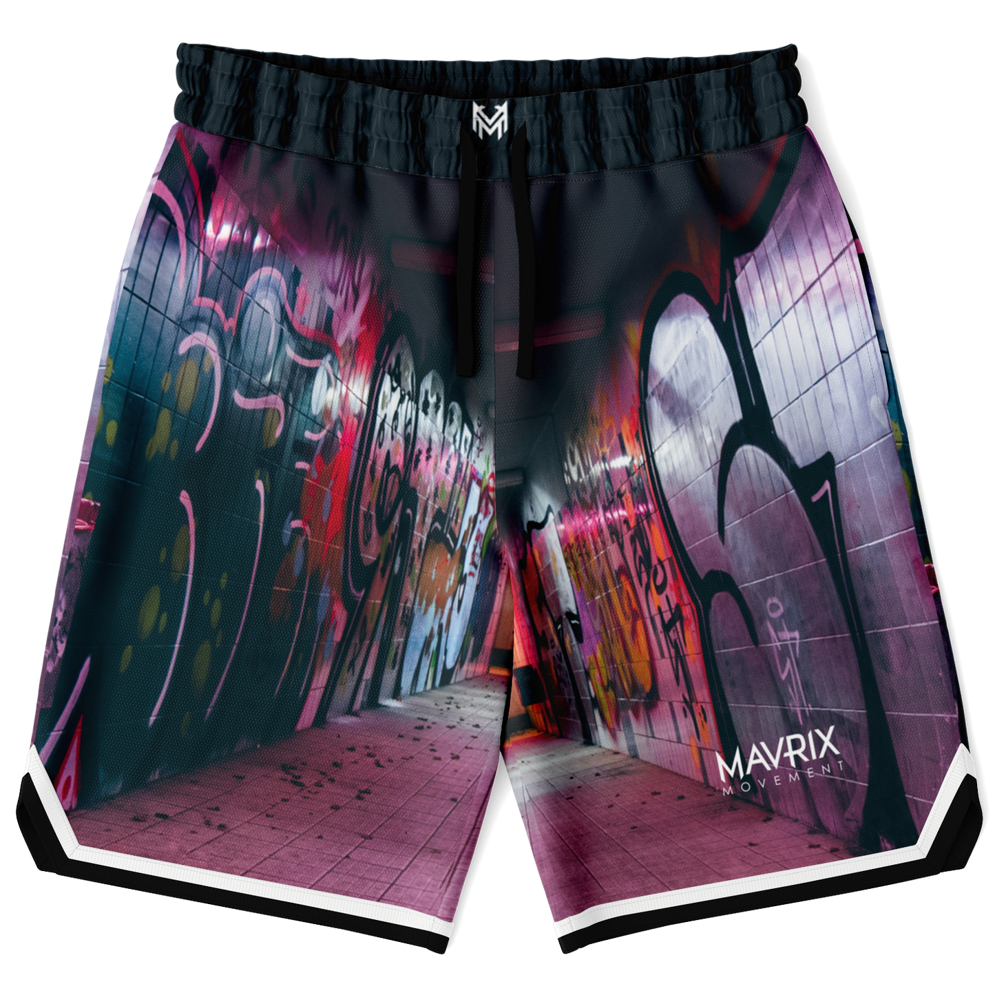Mavrix Graffiti - Basketball Shorts