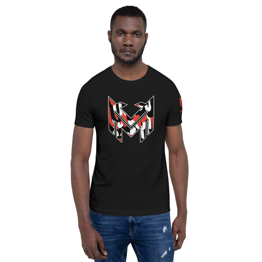 Mavrix Crimson Scribble Logo T-Shirt (2 color)