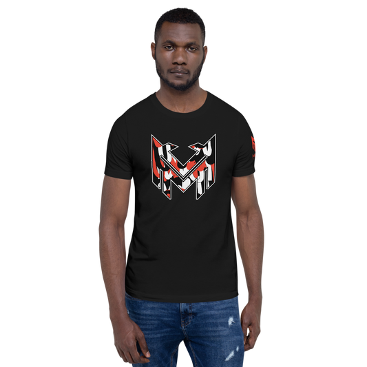 Mavrix Crimson Scribble Logo T-Shirt (2 color)